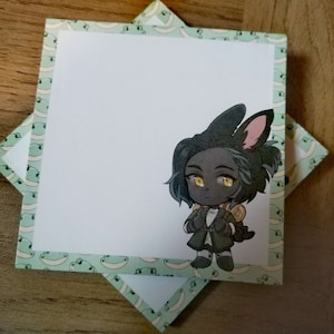 Memo pad Stationary - Endwalker Erenville Inspired