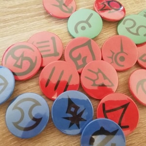 FFXIV 1.5inch pinback job buttons/badge