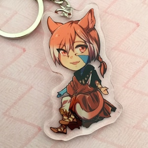 FFXIV Crystal Exarch Geïnspireerd dubbelzijdig Acryl charme