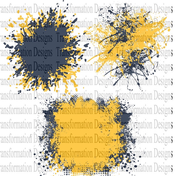 Navy Blue and Gold - Etsy