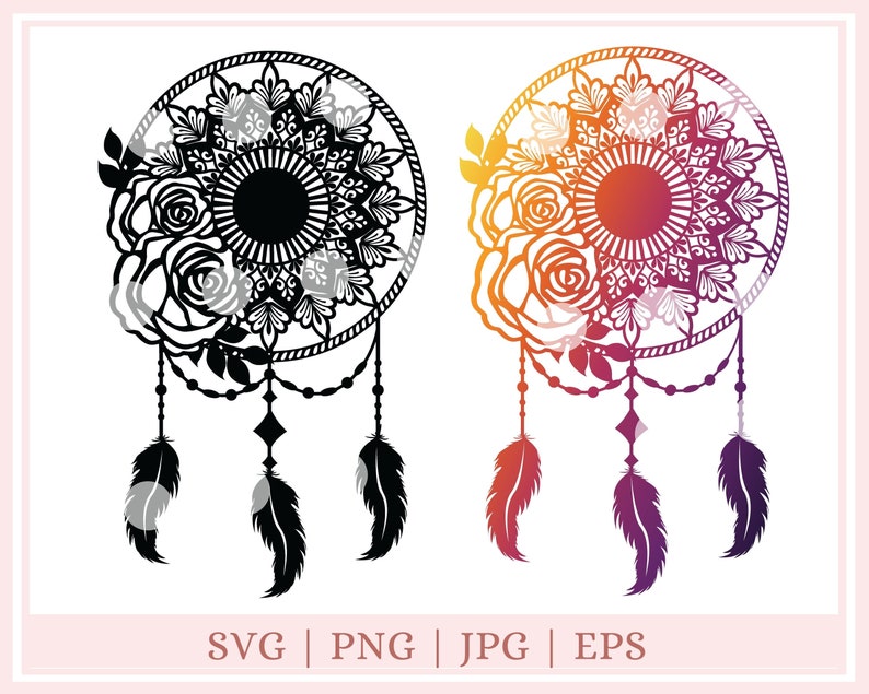 Free Free 237 Dream Catcher Mandala Svg Free SVG PNG EPS DXF File