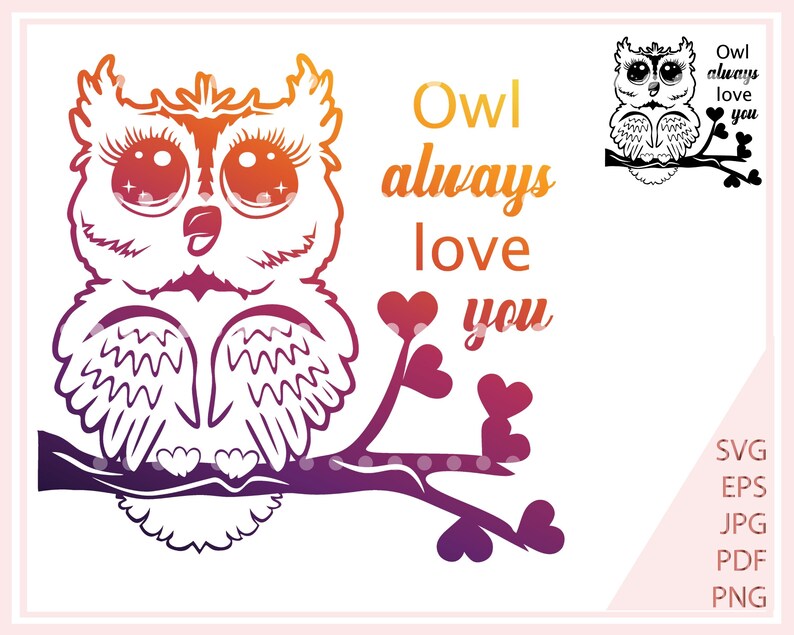 Free Free 114 Owl Always Love You Svg Free SVG PNG EPS DXF File