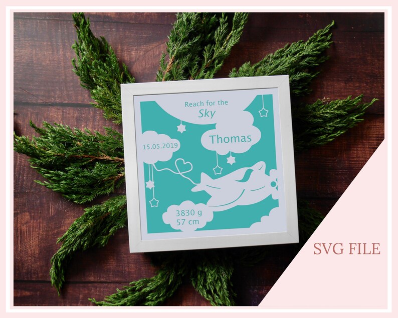 Download Huge birth announcements svg bundle files for Cricut | Etsy