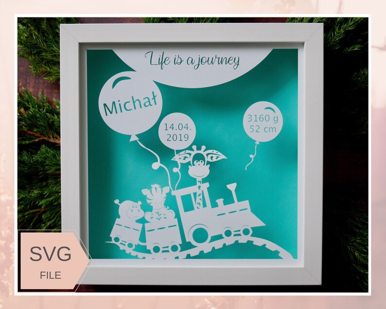 Download Baby birth announcement SVG files for Cricut Silhouette Cameo | Etsy