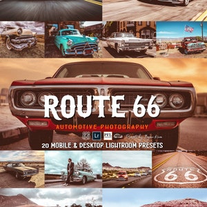 20 WESTERN LOOK Lightroom Presets for Mobile & Desktop / Western Presets for Automotive Photography / Instagram Retro Rustic Grainy Preset