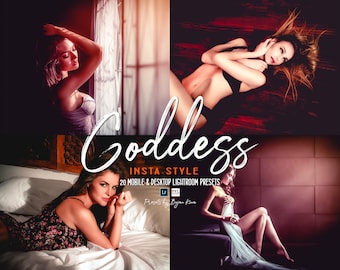 20 BOUDOIR Lightroom Presets, Dark Moody Presets for Perfect Skin and theme for insta, Portrait Preset for Instagram photo editing