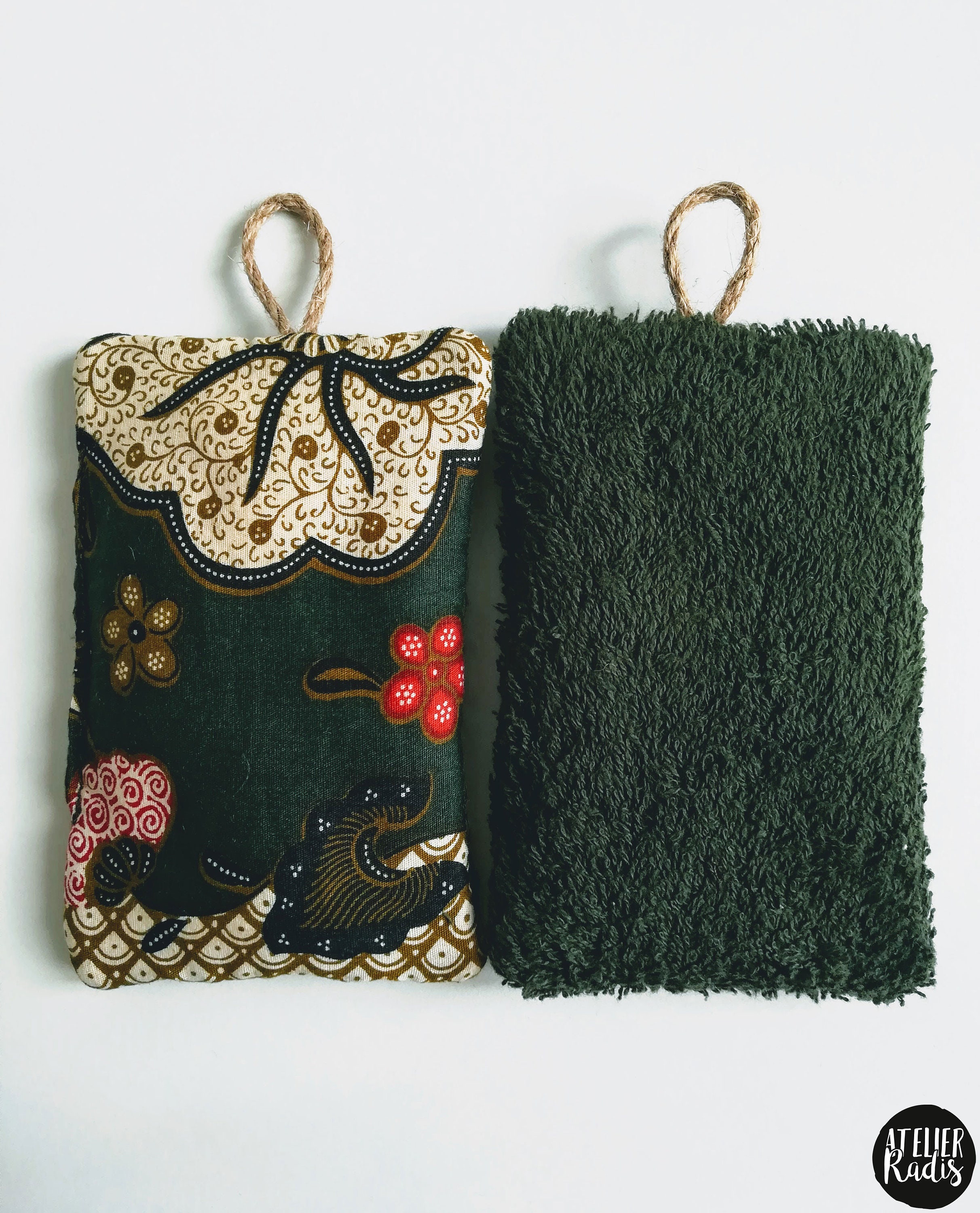 Éponges Lavables en Coton