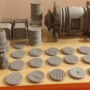 Tabletop  / wargaming scifi scenery terrain mega pack.