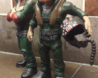 FANMADE topper tomcat or geese f-14 tom cat vf1 naval aviator figures