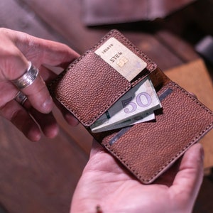 portafoglio sottile per contanti e carte, piccolo portafoglio porta carte, portafoglio in pelle per uomo, elegante portafoglio da viaggio, porta carte personalizzato