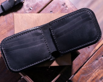 leather wallet mens handmade, leather card wallet for men, personalized leather wallet for men, slim bifold wallet, skin bifold wallet, gift