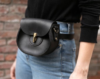 mini bandolera, bandolera de cuero para teléfono celular, monedero pequeño de cuero para sillín, bolso de hombro para teléfono celular para mujer, bolso de sillín para todos los días