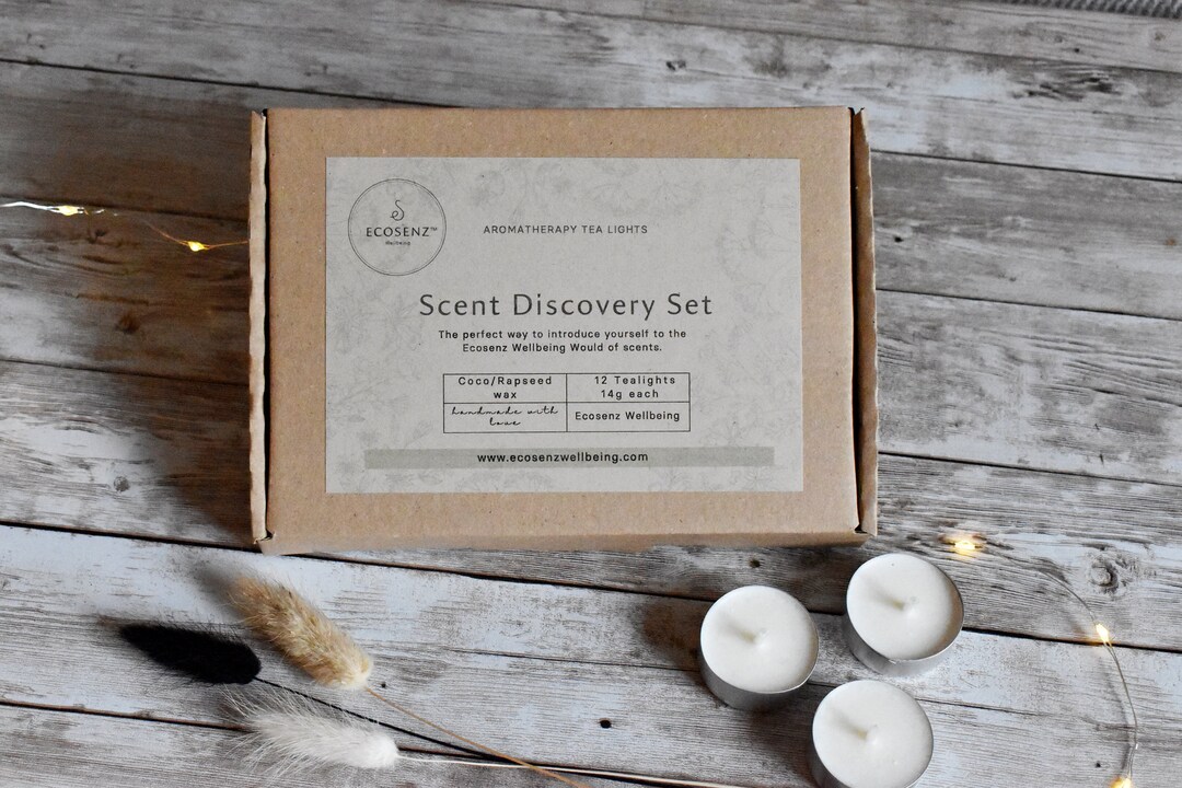 SCENT DISCOVERY Tealight Set A Journey of Aromas Awaits Tealight Gift