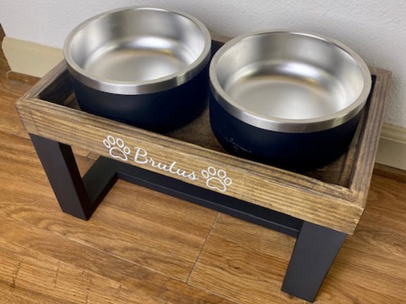 Yeti Dog Bowl Stand Elevated Dog Feeder Raised Dog Bowl Etsy