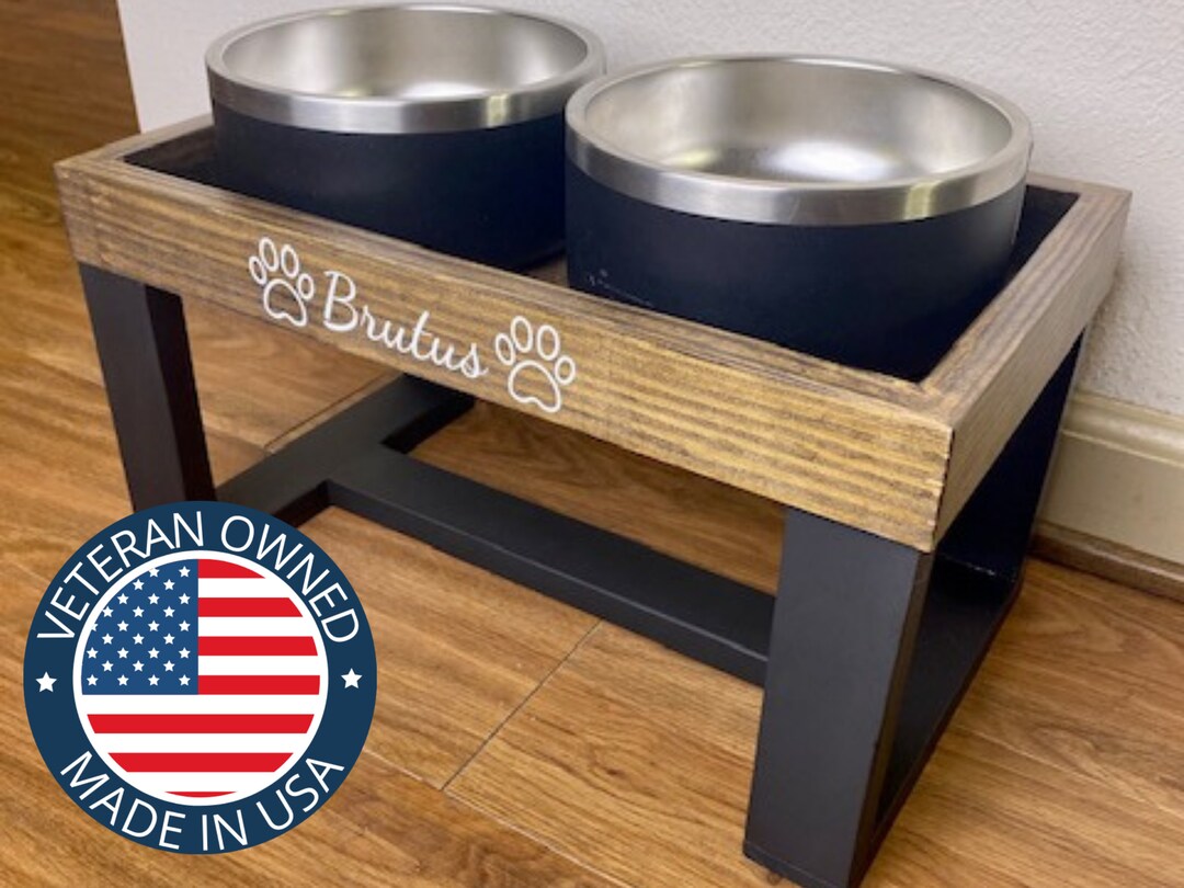 Yeti Dog Bowl Stand Elevated Dog Feeder Raised Dog Bowl Etsy