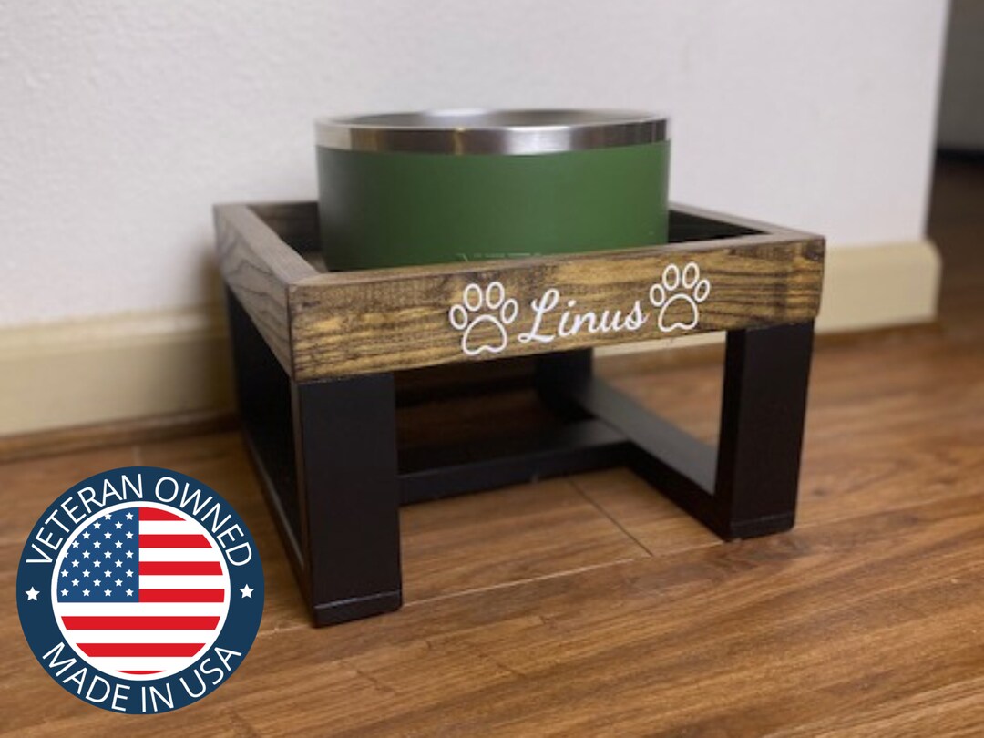 Yeti Dog Bowl Stand Single Bowl Elevated Dog Feeder Raised Etsy