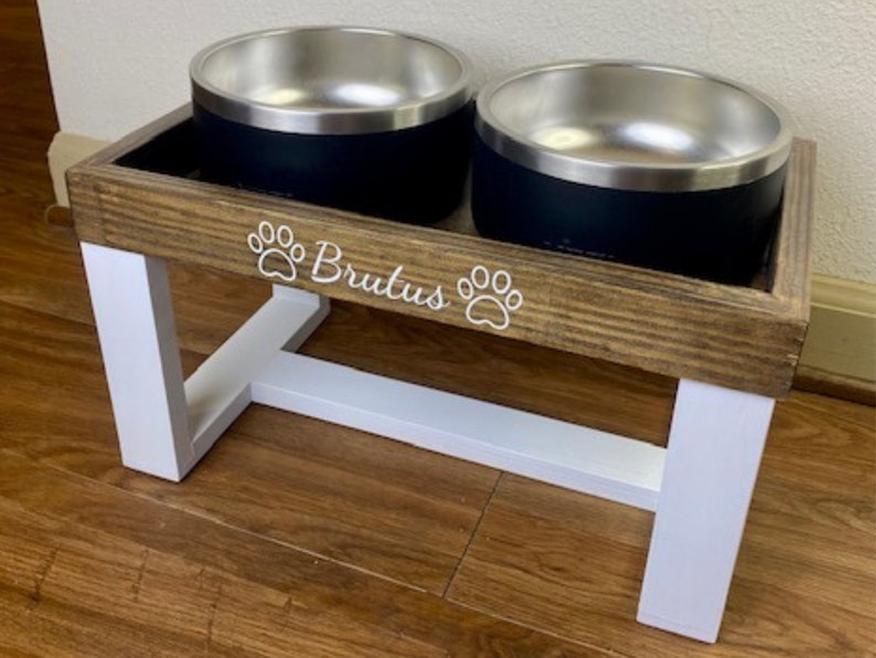 Yeti Dog Bowl Stand Elevated Dog Feeder Raised Dog Bowl Etsy Ireland