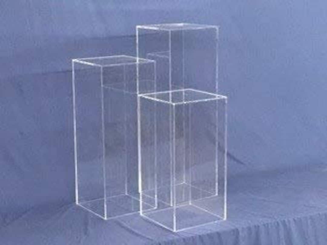Clear Square Acrylic Display Cube, 36 Inch - Etsy