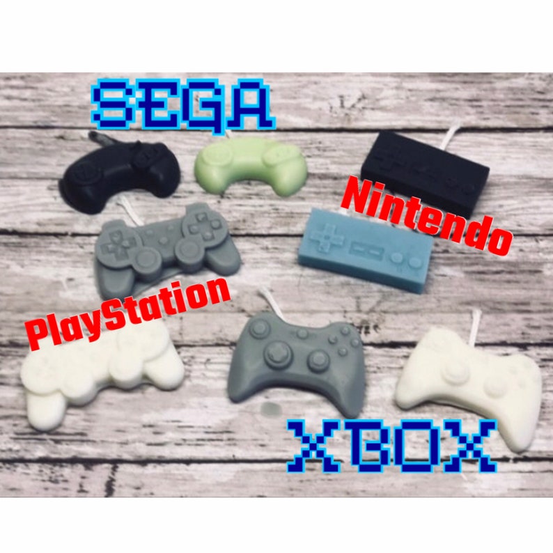 Video Game Birthday Candles Remote Control Candles Party Etsy