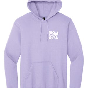 Orchid Purple Unisex Pullover Hoodie MSG Barrel Maui Surfer Girls