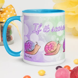 Mug Escargot - Cadeau idéal pour les amateurs de café ou de thé / Accessoire de cuisine unique et original