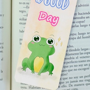 Frog and  toad Bookmark - Reading Quotes