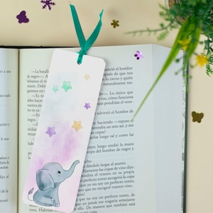 Elephant Bookmark - White elephant gifts