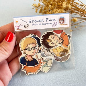 Anime volley Adesivi haikyuu di alta qualità, shoyo hinata kageyama nishinoya tsukishima oikawa kenma kawaii decora agenda o quaderno