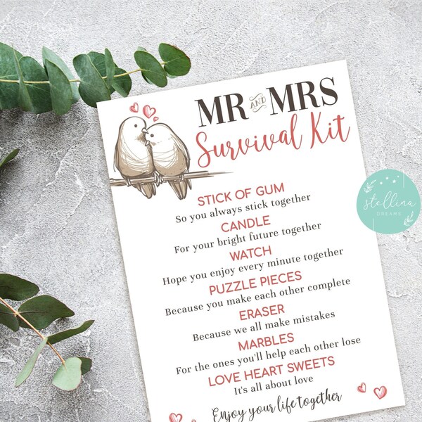 Grooms Survival Kit - Etsy
