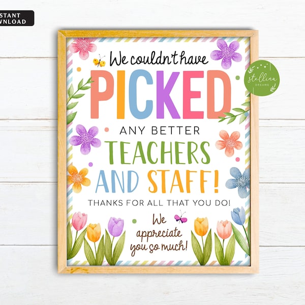 I Couldn #39 t Have Picked a Better Teacher Gift Tag Svg Etsy