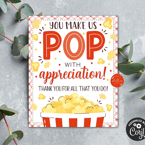 Popcorn Sign Etsy