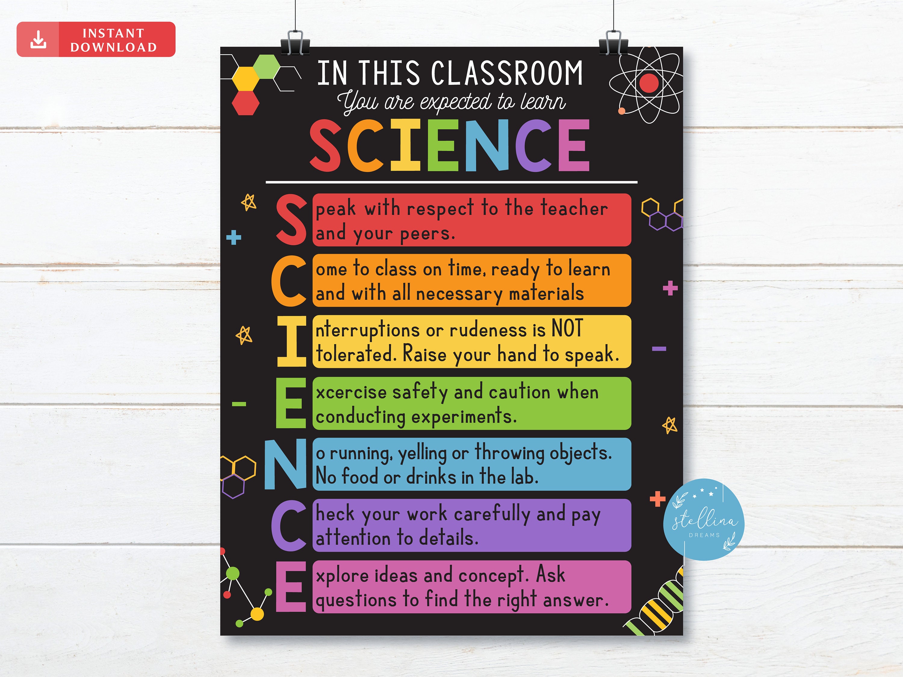 science classroom