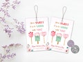 Valentines Day Coworker Tags, Staff Appreciation Labels, Valentine Gift Tag, Coworker Gift Idea, How Sweet It Is to Work with You