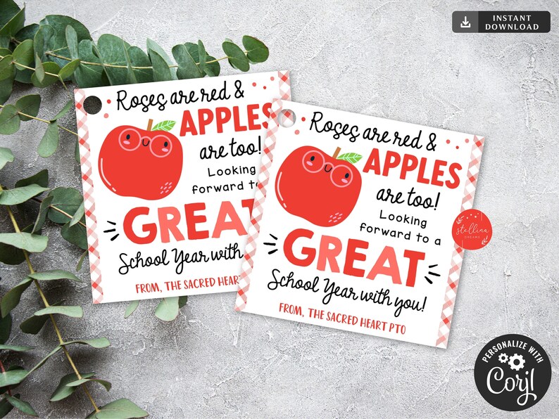 Back to School Teacher Gift Roses Are Red Poem Teacher Etsy