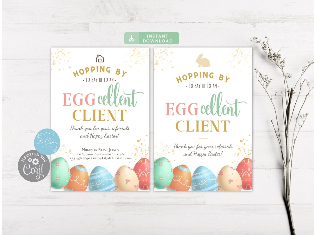 Real Estate Easter Pop by Tags, Easter Pop by Tags, April Real Estate