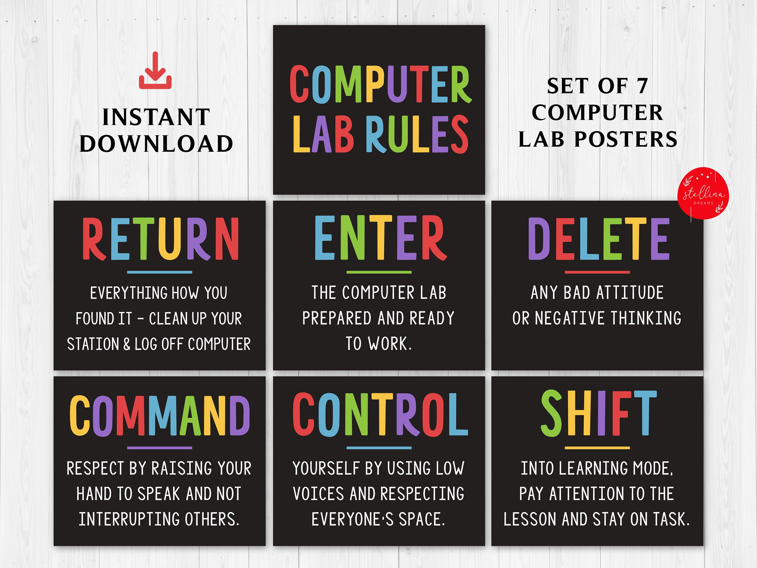 Share more than 94 computer lab decoration chart latest - seven.edu.vn