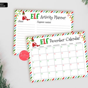 Elf Activity Kit Christmas Printables Elf Adoption Goodbye - Etsy Australia