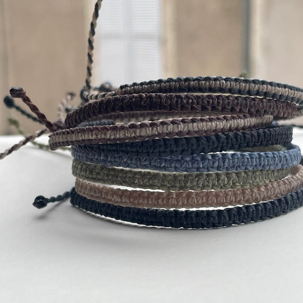 Bracelet macramé/ brésilien / unisexe