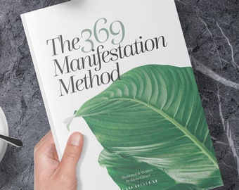 369 Manifesting Journal: Law of Attraction Printable Worksheets (Digital Download)