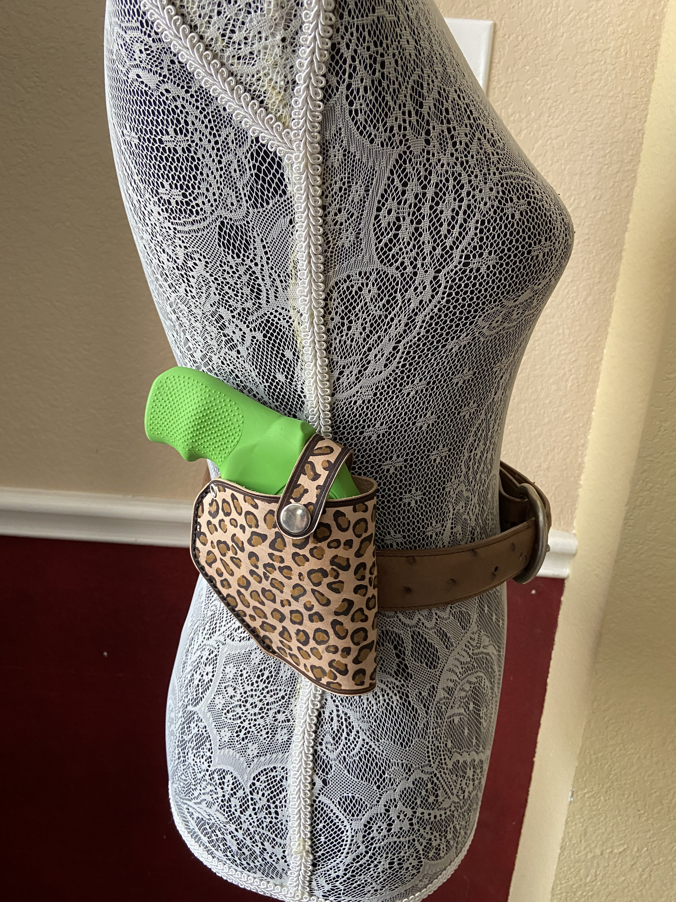 Hand Made Leather OWB and Clipon Purse Revolver Gun Holster Etsy