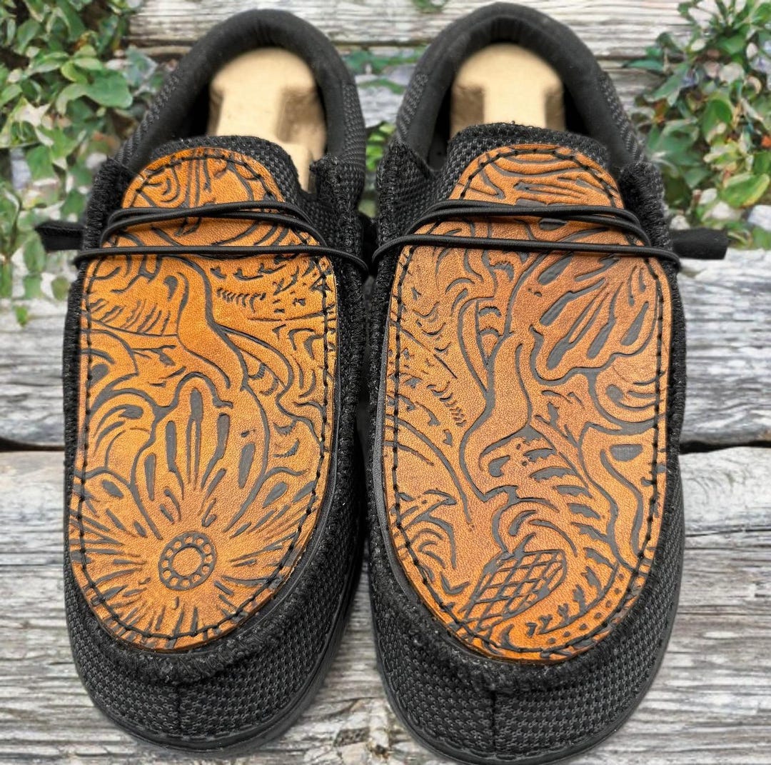 Terrific Custom Leather Hey Dudes Pictures