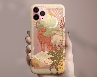 iPhone 15 Case, iPhone 13 Pro Case, CHEETAH MOON iPhone 13 Case, Protective Celestes.Studio© iPhone 14 Case