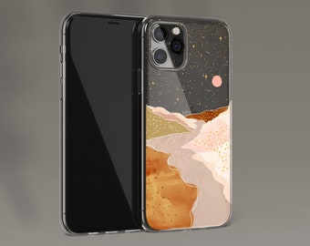 CELESTIAL iPhone 14 Plus Case Clear / Celestes.Studio© / Stars iPhone 14 Pro Max Case Clear / Pastel Color iPhone 15 Case Clear / Boho Cases