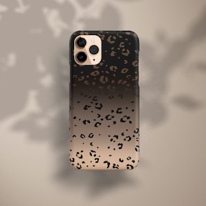 LEOPARD Print iPhone 13 Pro Case, Beige iPhone 13 Pro Max Case Celestes.Studio©, Leopard Print Leopard iPhone Case