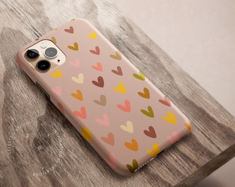 iPhone 15 Case, iPhone 13 Pro Case, HEART Cute Hearts iPhone 12 Mini Case Celestes.Studio©