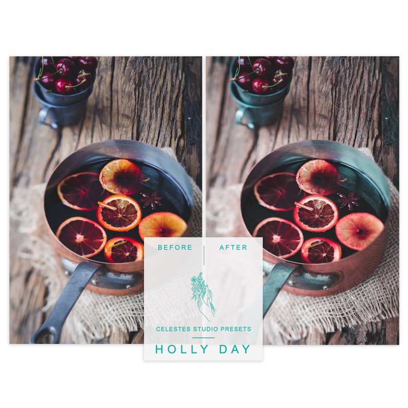 HOLLY Lightroom Mobile Presets, Winter Instagram Presets, Best Presets Christmas Lightroom Presets. Celestes.Studio© image 5