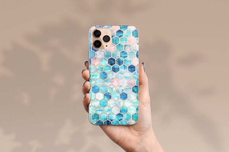 MINT Iphone 14 Case Clear Celestes Studio© Mint Iphone Xr Etsy