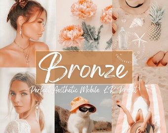 BRONZE Warm Look iPhone Lightroom Presets Vsco Filter Instagram iPhone Mobile  Best Presets, Travel Blogger Presets, Celestes.Studio©