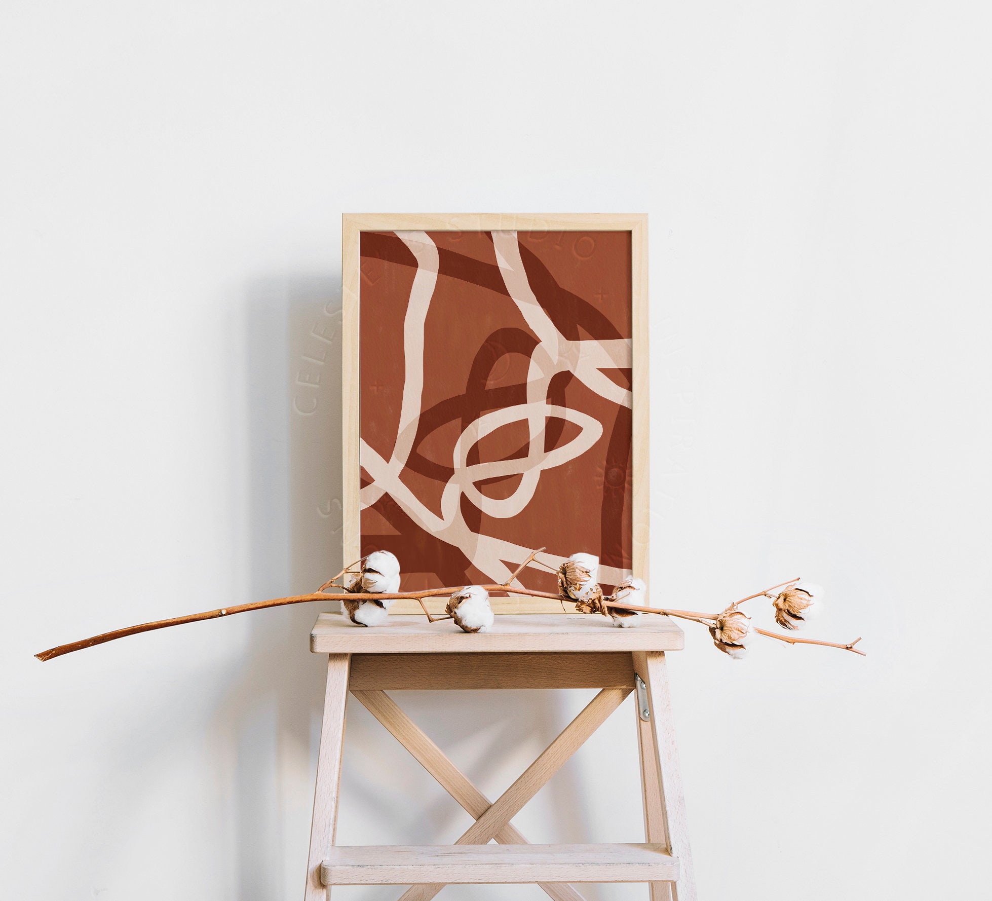 ABSTRACT LINE Art Prints Mid Century Modern Art Prints Etsy