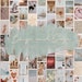 BEIGE and TEAL Wall Collage Prints, Collage Kit, Nude Wall Decor, 50, 70 Or 120 Positive Neutral Bedroom Wall Posters, Celestes Studio ©2021 